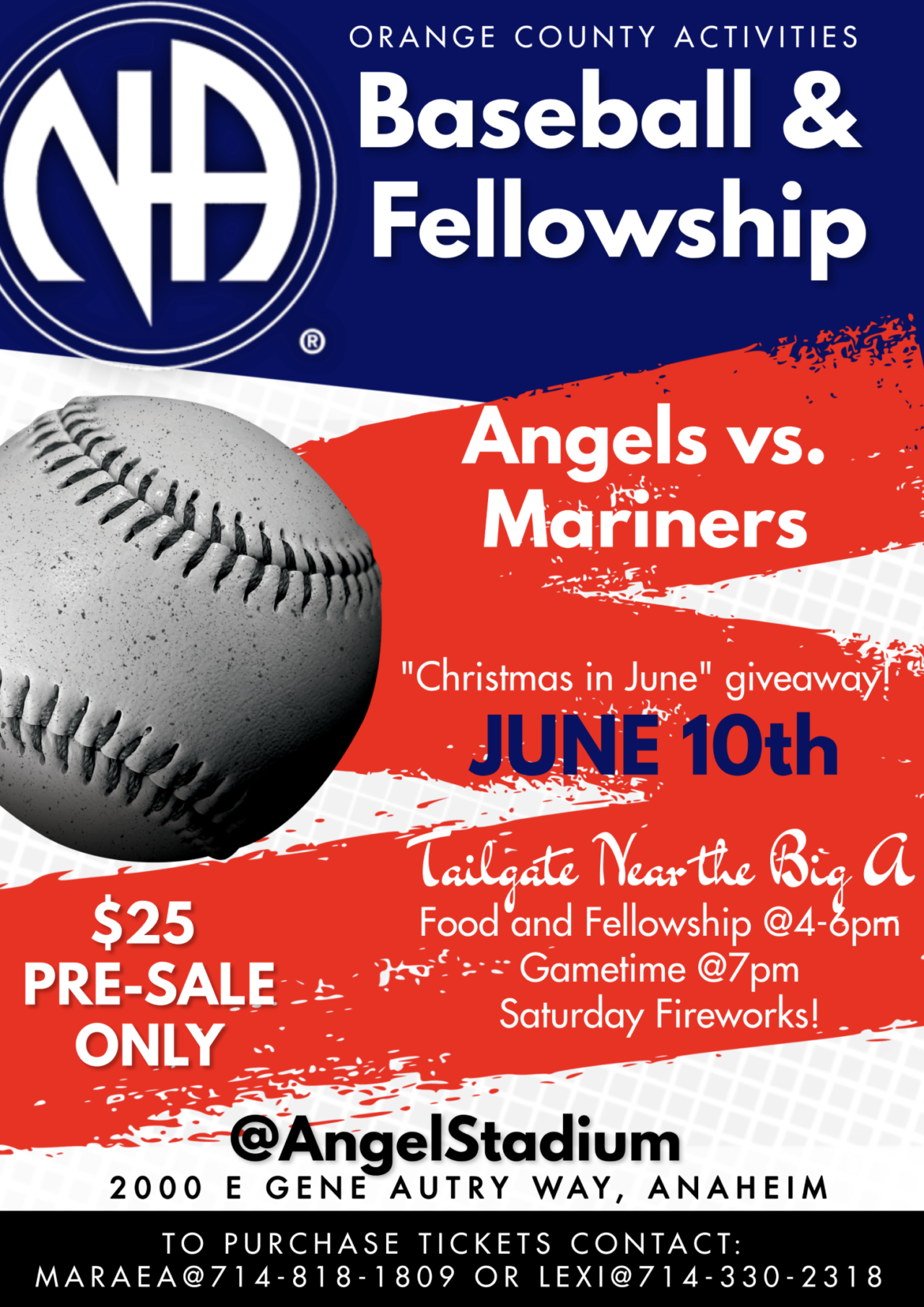 Activities Orange County NA