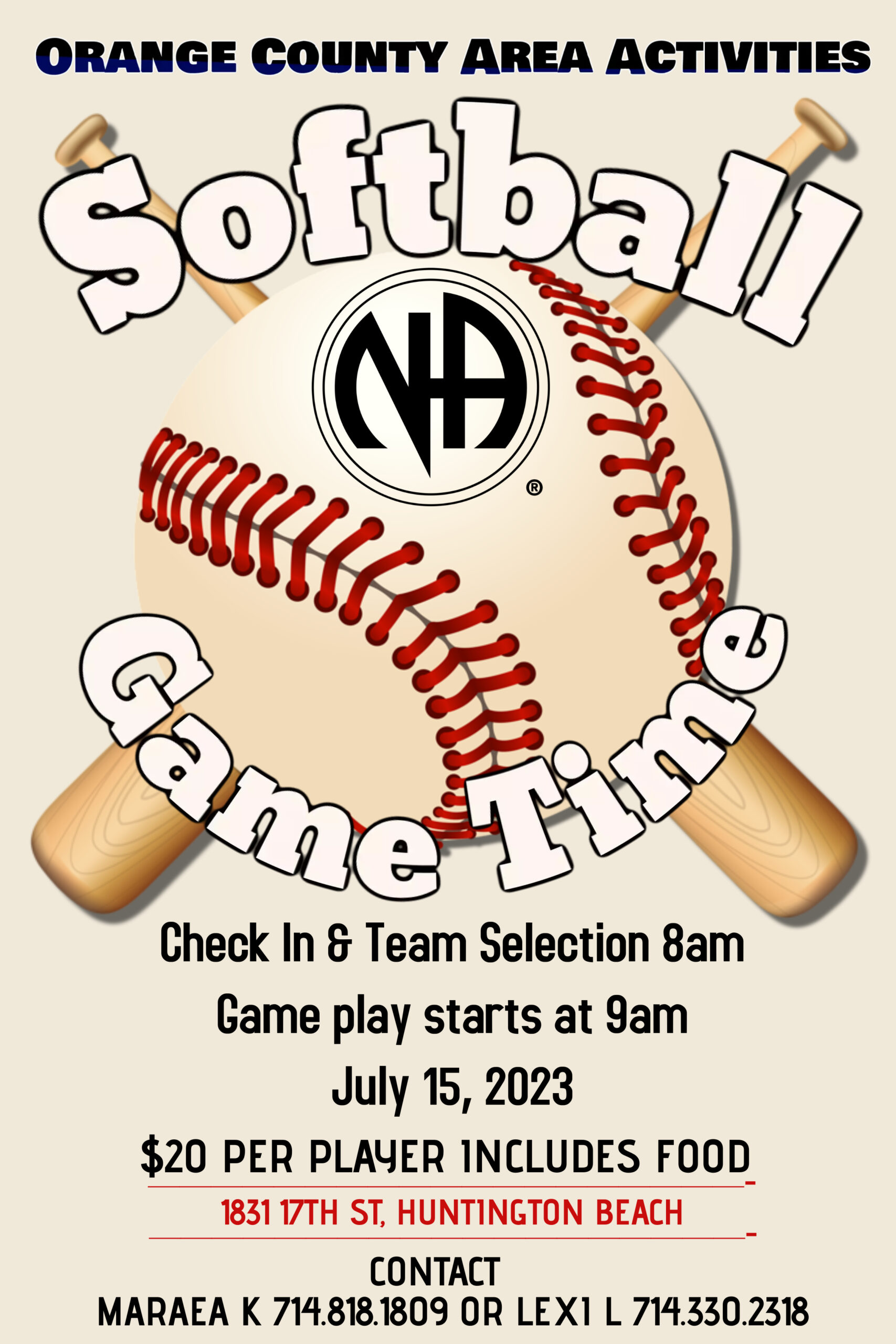 2023 OC NA Softball